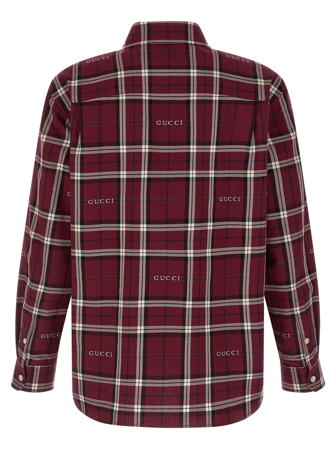 Gucci Tartan Shirt Camicie - Rosso | cf28b8765f5718dffc8edc104ef3a163f21558a8