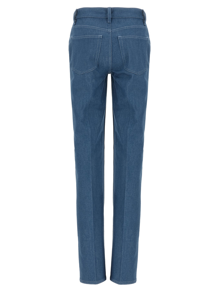 Gucci Morsetto Jeans - Celeste | b9fad7ab44fba1857ca72d1b95da4e4fcf0a5568