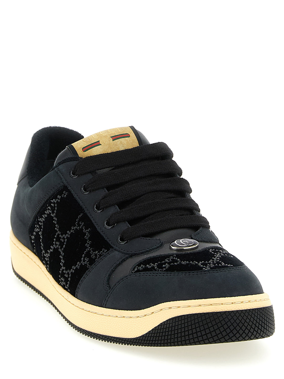 Gucci Screener Sneakers - Nero | 108b646bf233d4de2f2b8ee3dbb8300121b17b86