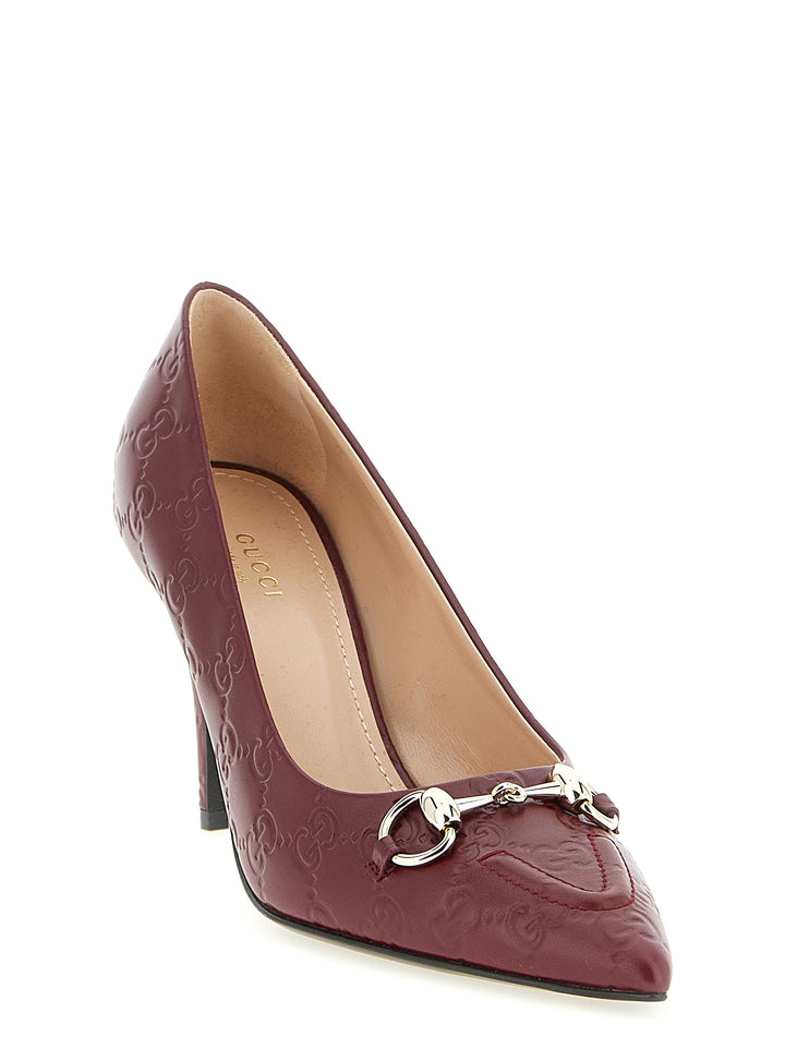 Gucci Morsetto Decollete - Rosso | 23bf9ebb539005557cc64d732421316bd63642b6