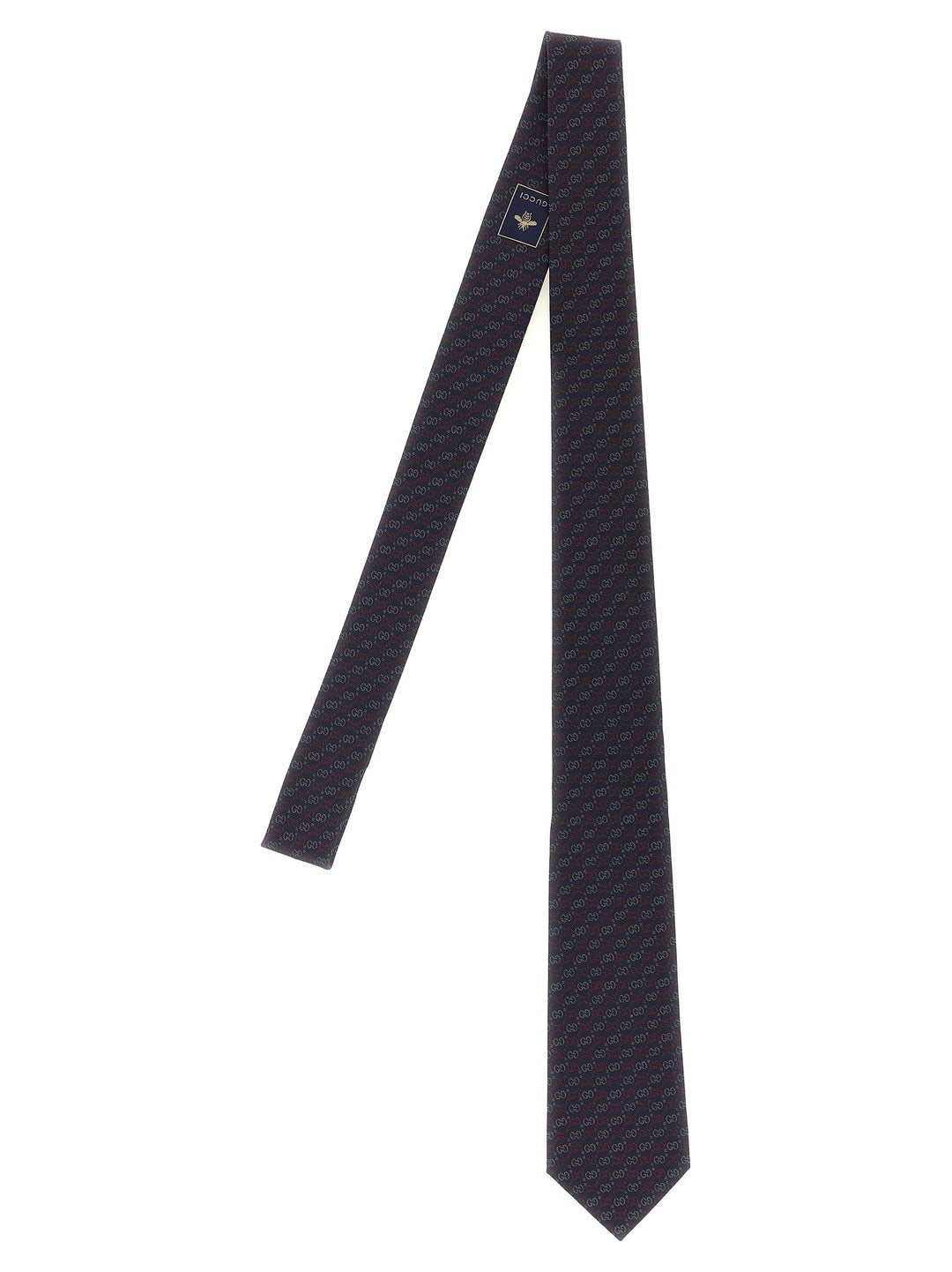 Gucci Gg Jacquard Tie Cravatte - Blu | f305931a904e61e77a910492fad875bd359f66ca