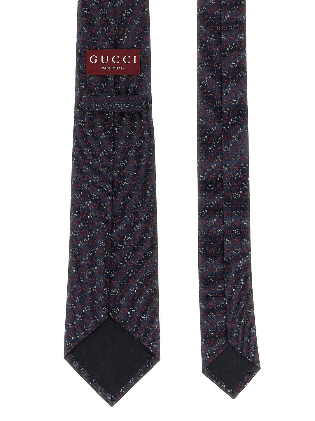 Gucci Gg Jacquard Tie Cravatte - Blu | 87c99f18c7313c036dfa9a0c8094d2bb7b969b03