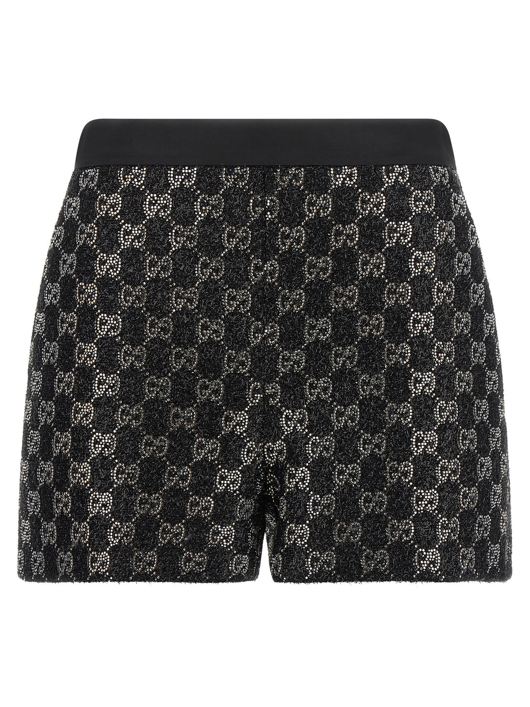 Gucci Gg Lamé Tweed Shorts Bermuda e Short - Nero | 024574441c803b96f54ba1926fe1781ece2651c9