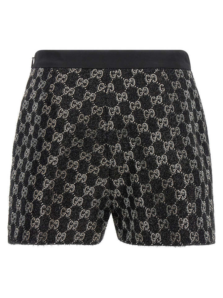 Gucci Gg Lamé Tweed Shorts Bermuda e Short - Nero | ea1a3cafc2c1d2740c42052bb4a55d84c9d8610d