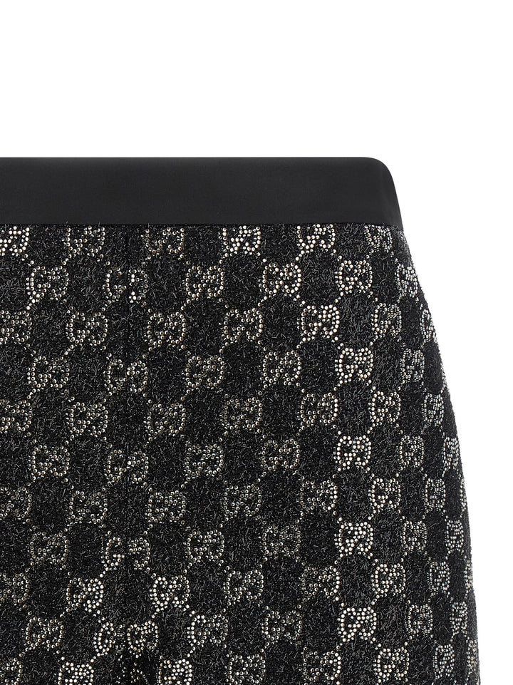 Gucci Gg Lamé Tweed Shorts Bermuda e Short - Nero | 462d67aeed8a9c861502d882923de0528a4587dd