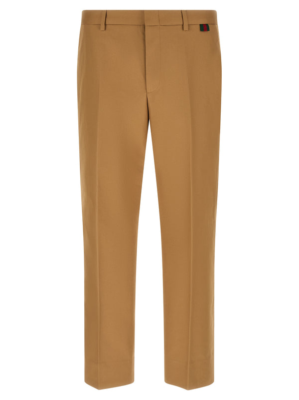 Web Loop Pantaloni Beige