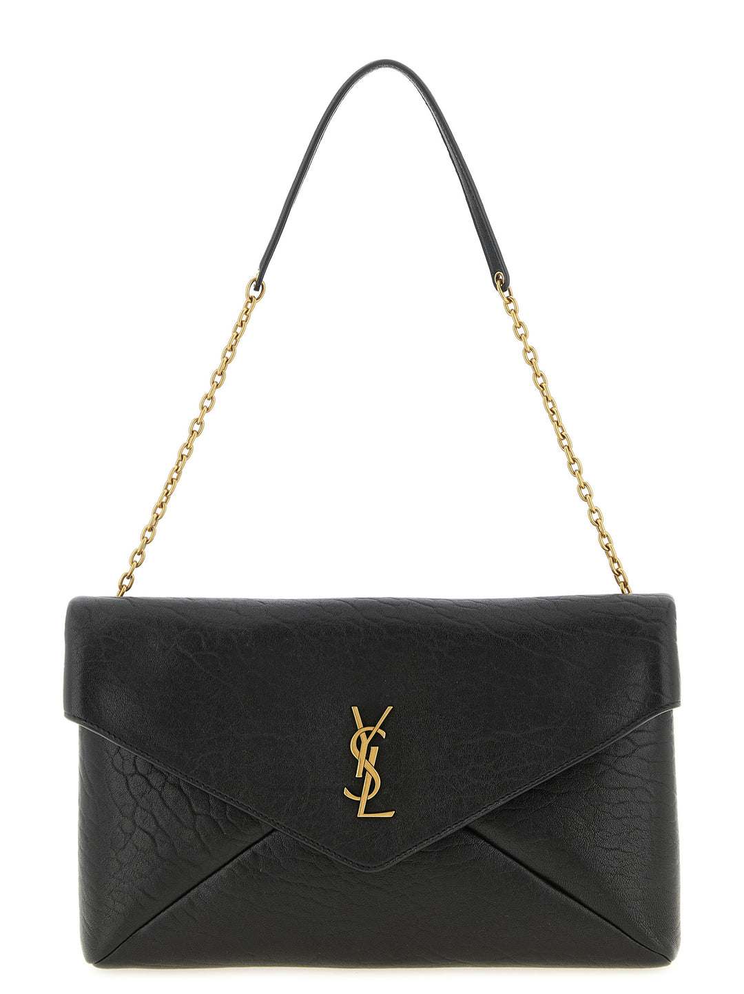 Saint Laurent Envelope Clutch - Nero | 38f943706ce188a0960fd4bf3b083ed20b4c0530