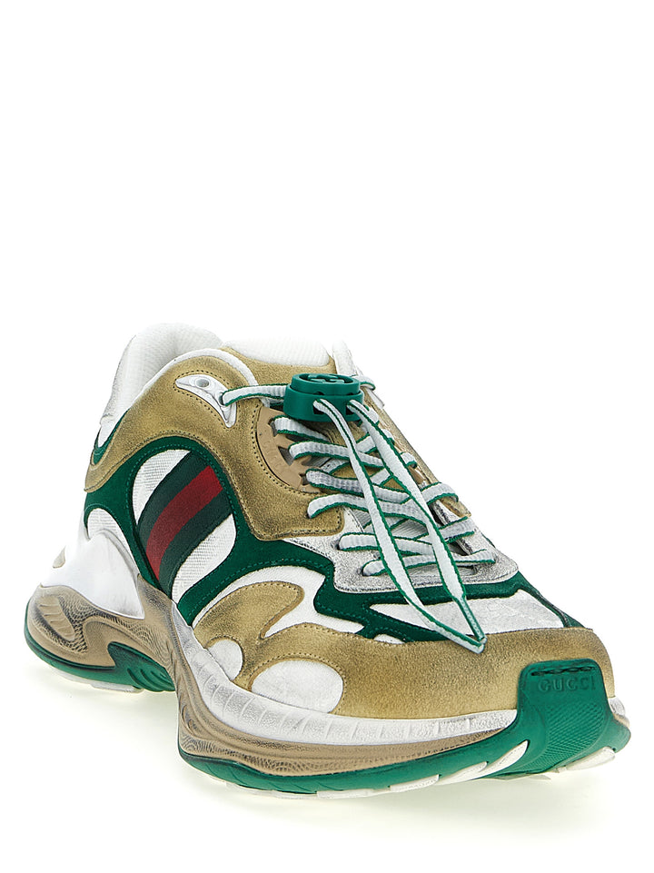Gucci Gucci 2.0 Sneakers - Verde | c0166f1970d2c77d996d5eaf4fc5b74ea80dd696