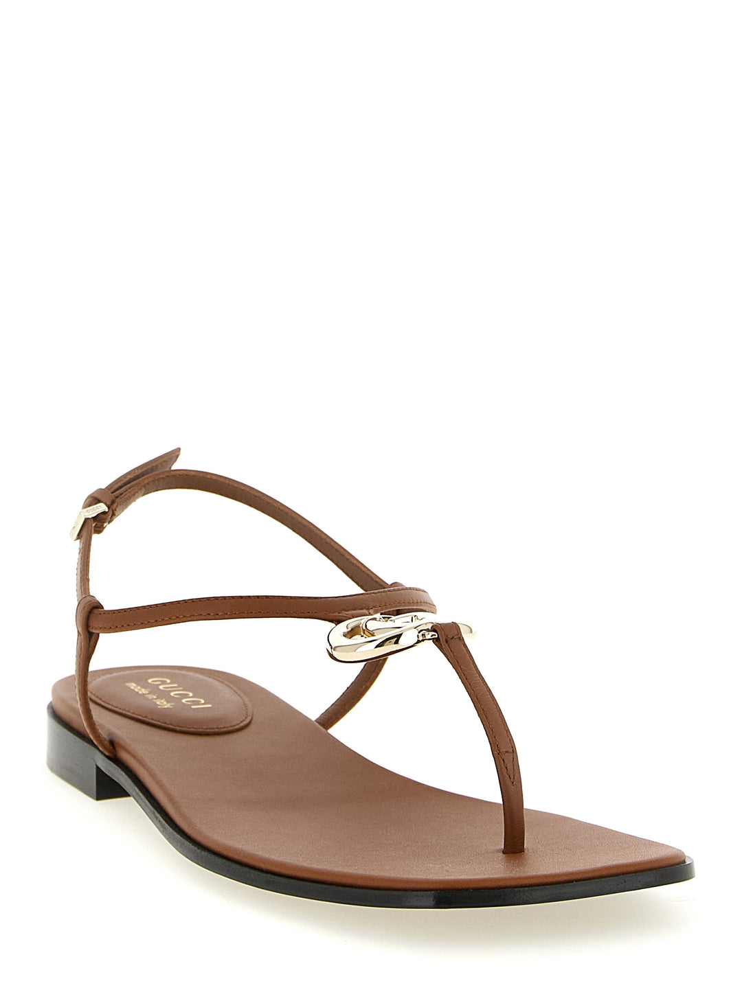 Gucci Lifford Sandali - Marrone | fcead8acd369d48dd250c612b4f97ec2514f9921