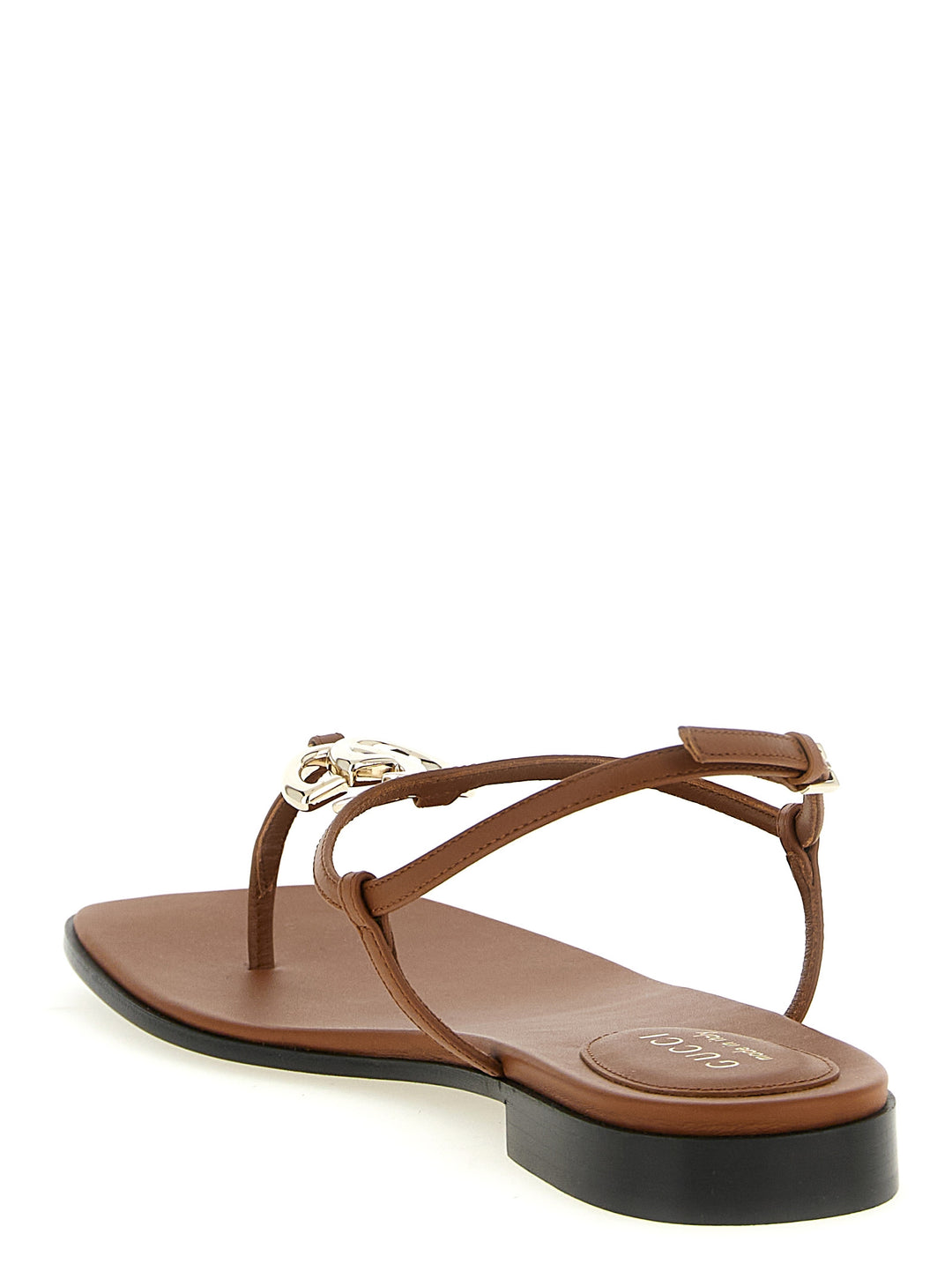 Gucci Lifford Sandali - Marrone | 5a9e1b0aaf00d08ebb9b31c94d86f7372b7eccae
