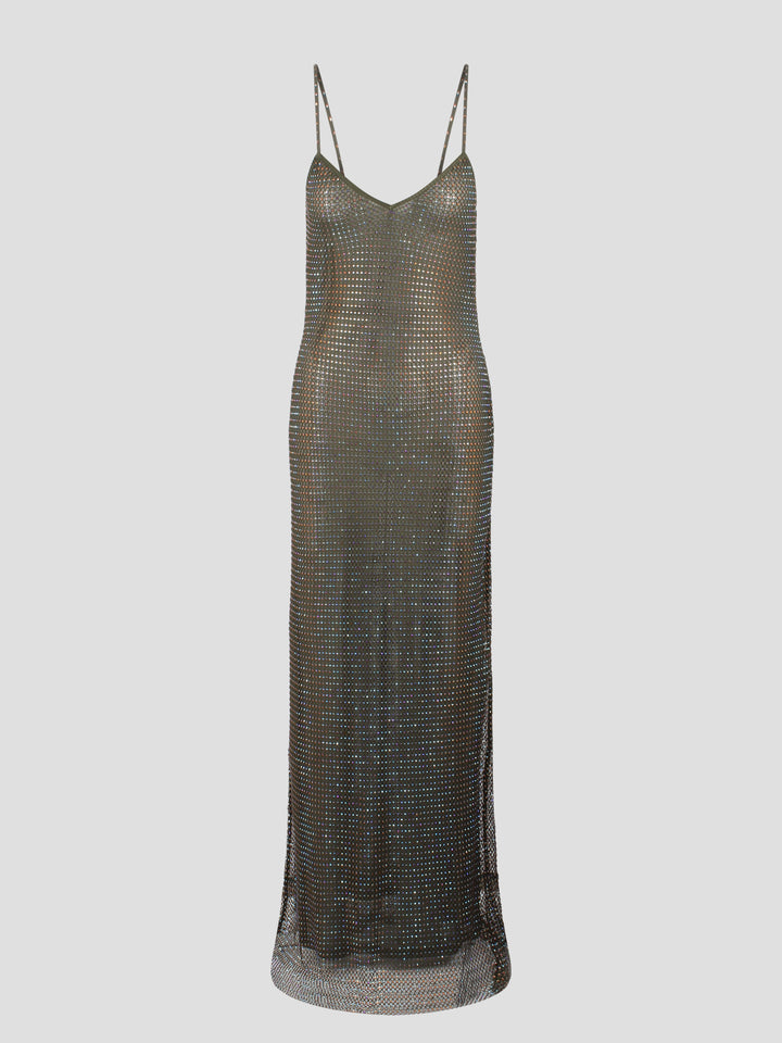 Rhinestone maxi dress