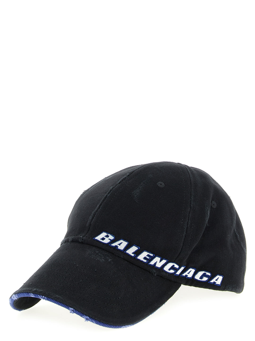 Balenciaga Logo Cap Cappelli - Nero | 6e87de6cbfae1e8dca35bc99f8781906902b848e