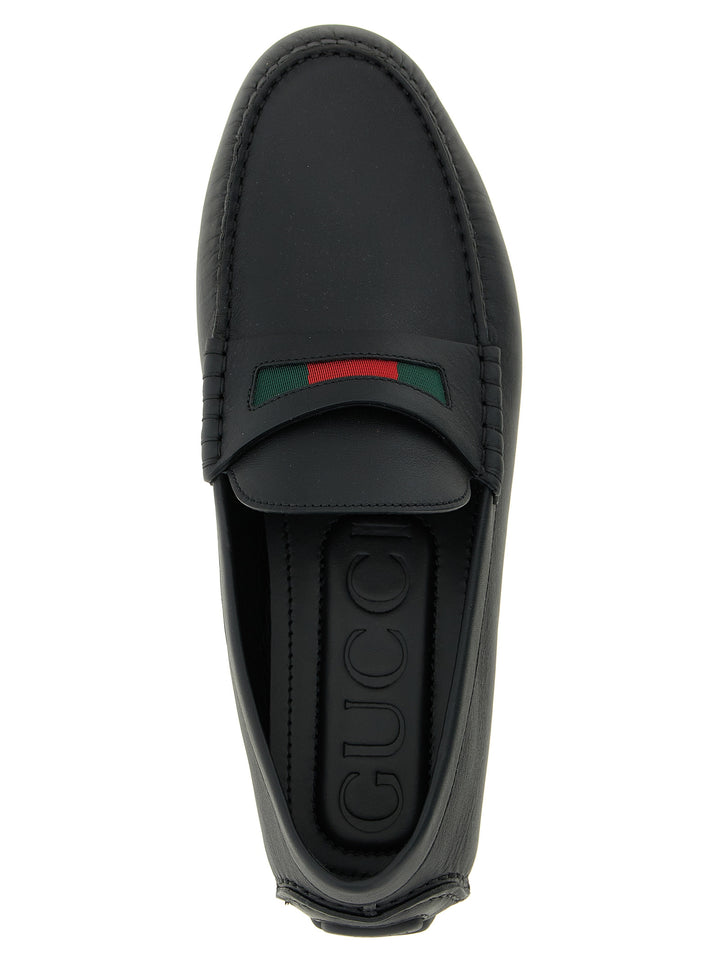Gucci Driver Mocassini - Nero | 4e254821fa5a486c665a4c8f942a56b3daf02d94