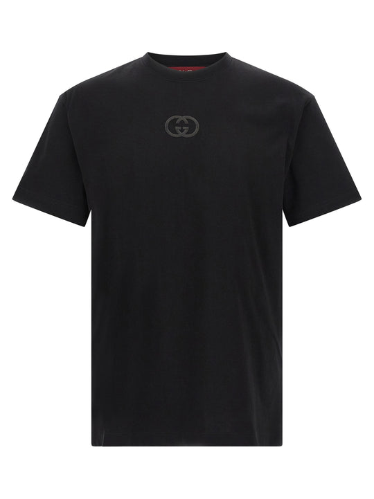Incrocio Gg T Shirt Nero