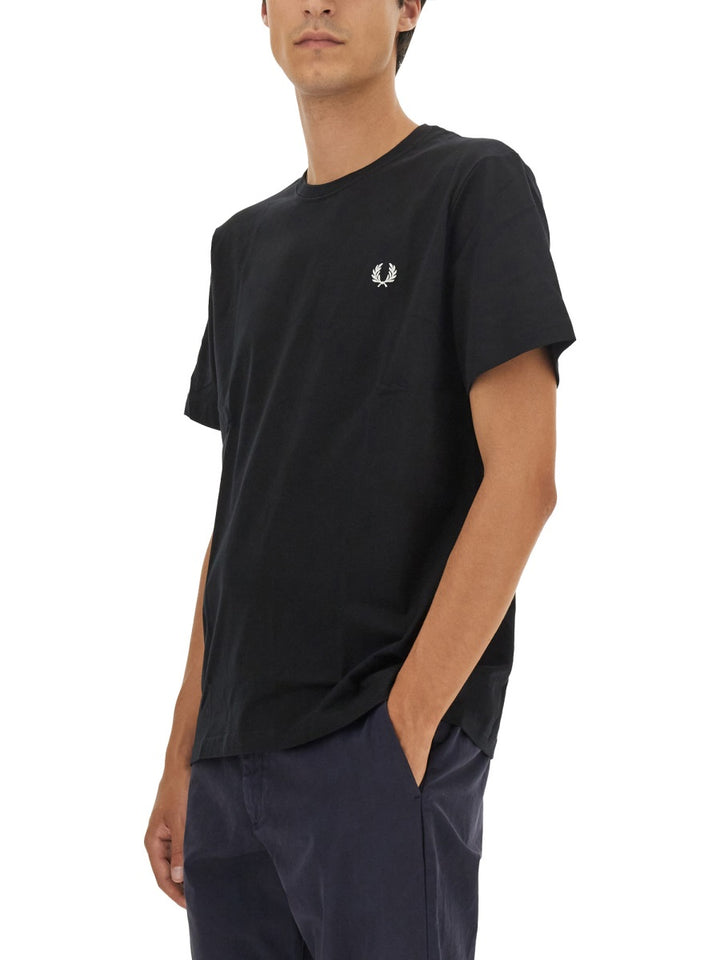 Fred Perry T shirt - Nero | Wanan Luxury