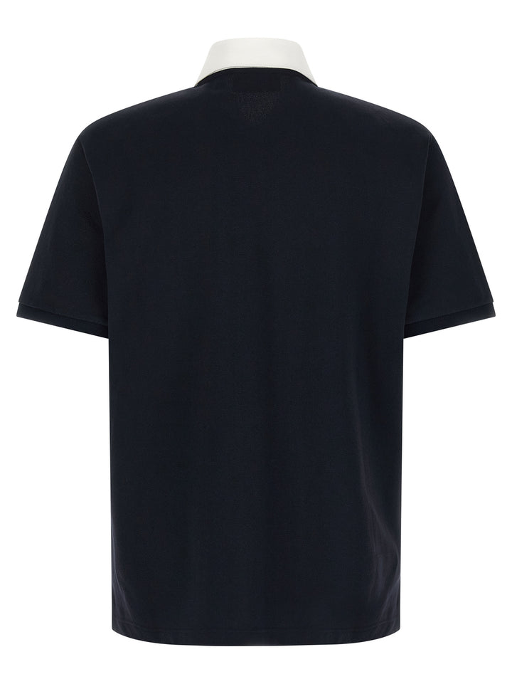 Gucci Contrast Collar Polo Shirt T shirt - Blu | 2ae0a301dab26f30b03ccfa9741df1b5f4a378d7