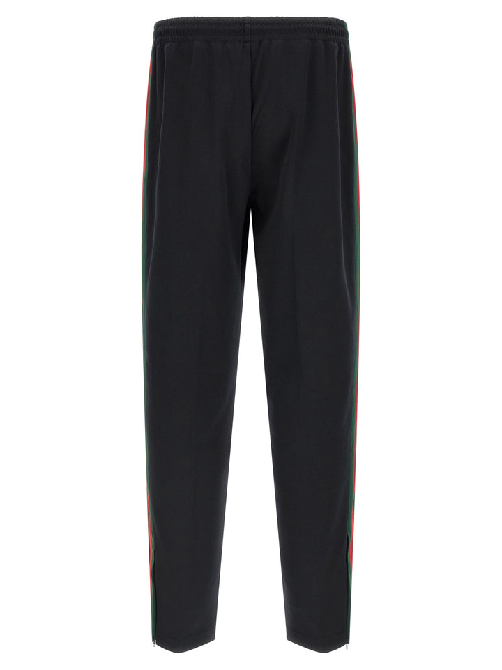 Gucci Nastro Web Pantaloni - Blu | a0164cff5cc725fcb0f79f53b12900db593131dd