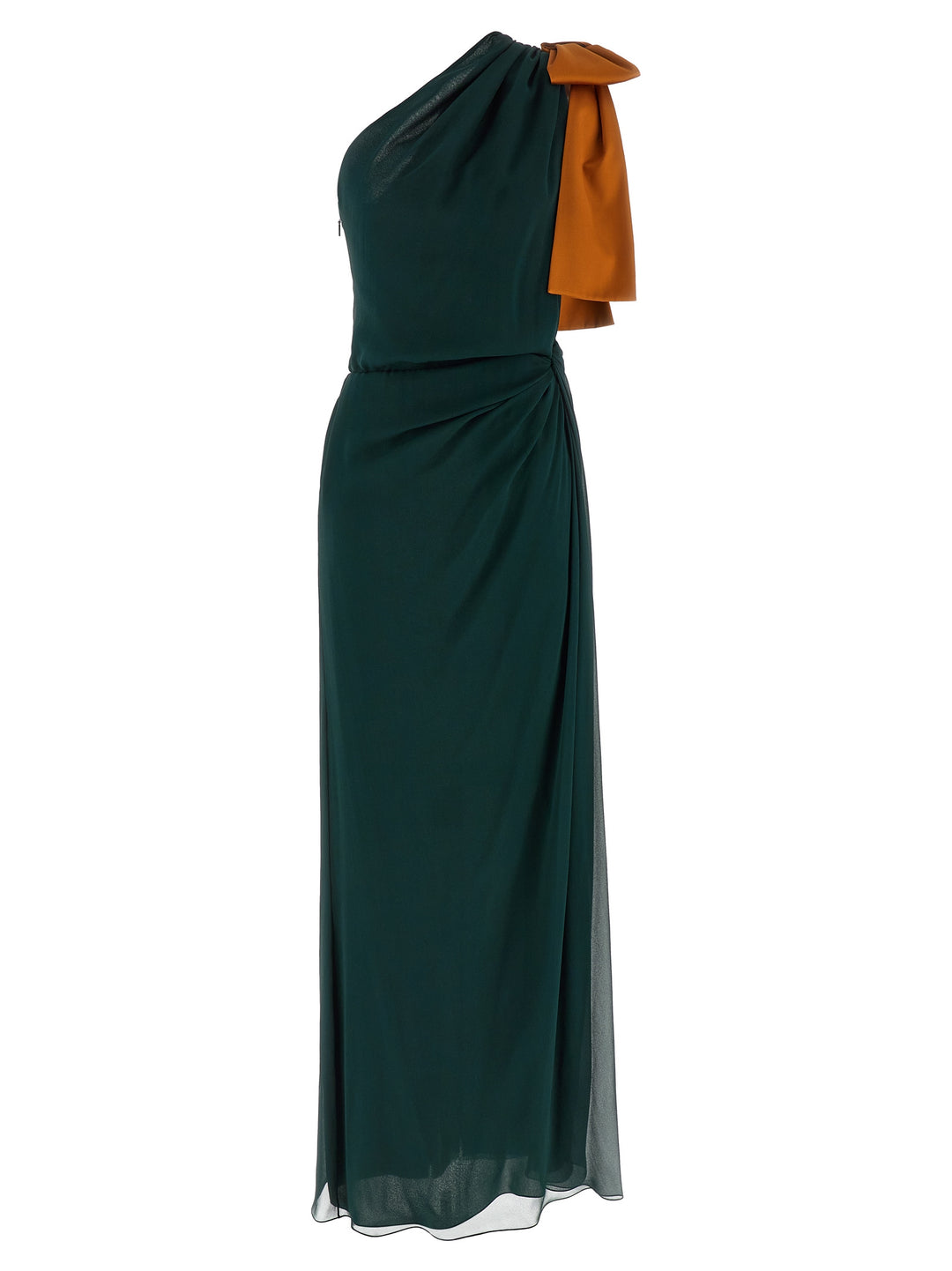 Saint Laurent One-Shoulder Dress Abiti - Verde | b2ab80fe19996ce5015e691487273971dc91f616