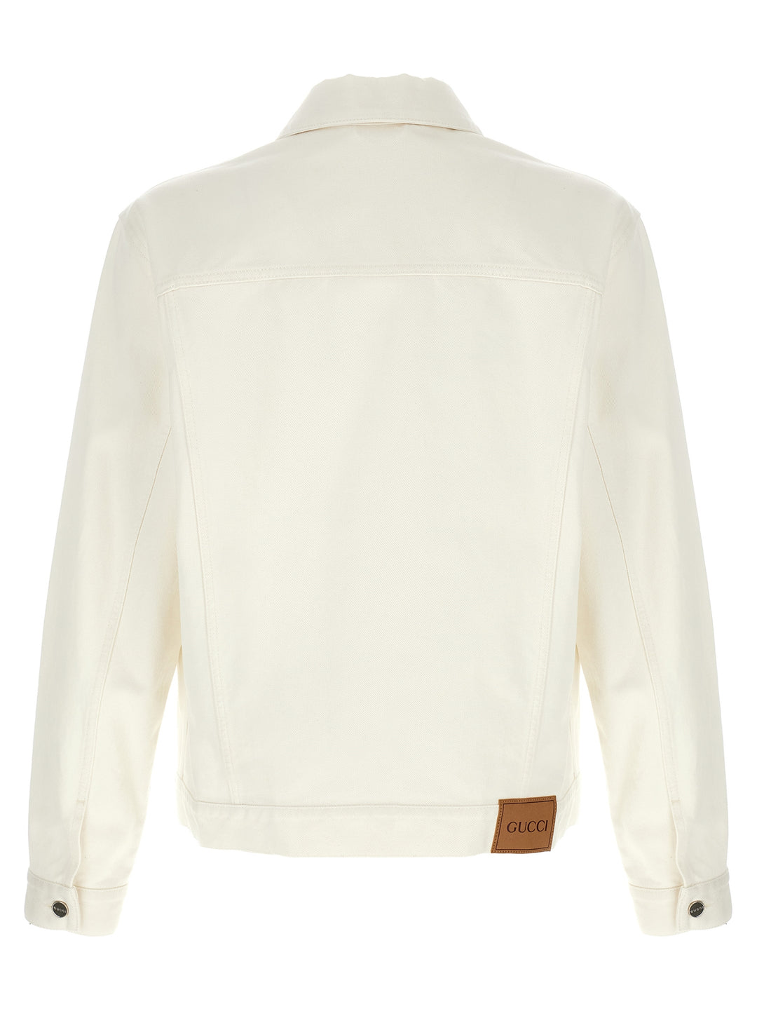 Gucci Morsetto Puffer Jackets - Bianco | 7c343cd76ee977f2064a2f8f59c66d6369d18565