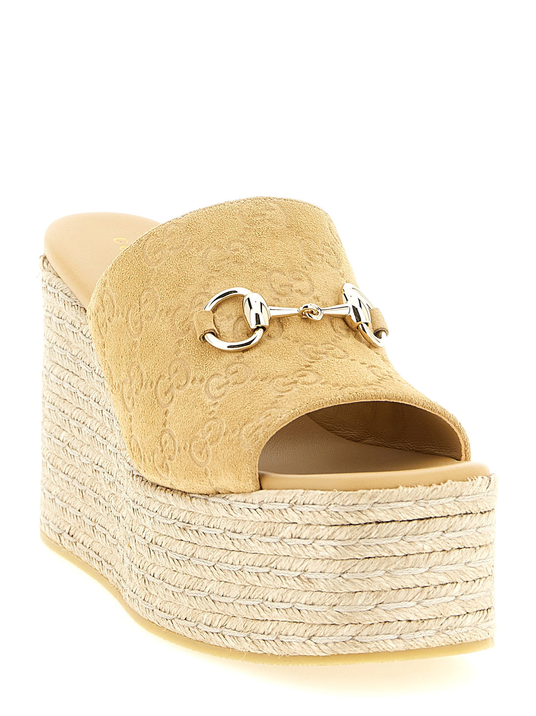 Gucci Morsetto Zeppe - Beige | e29cc82d95eba19bf6d856112cb48ea6435fe35c