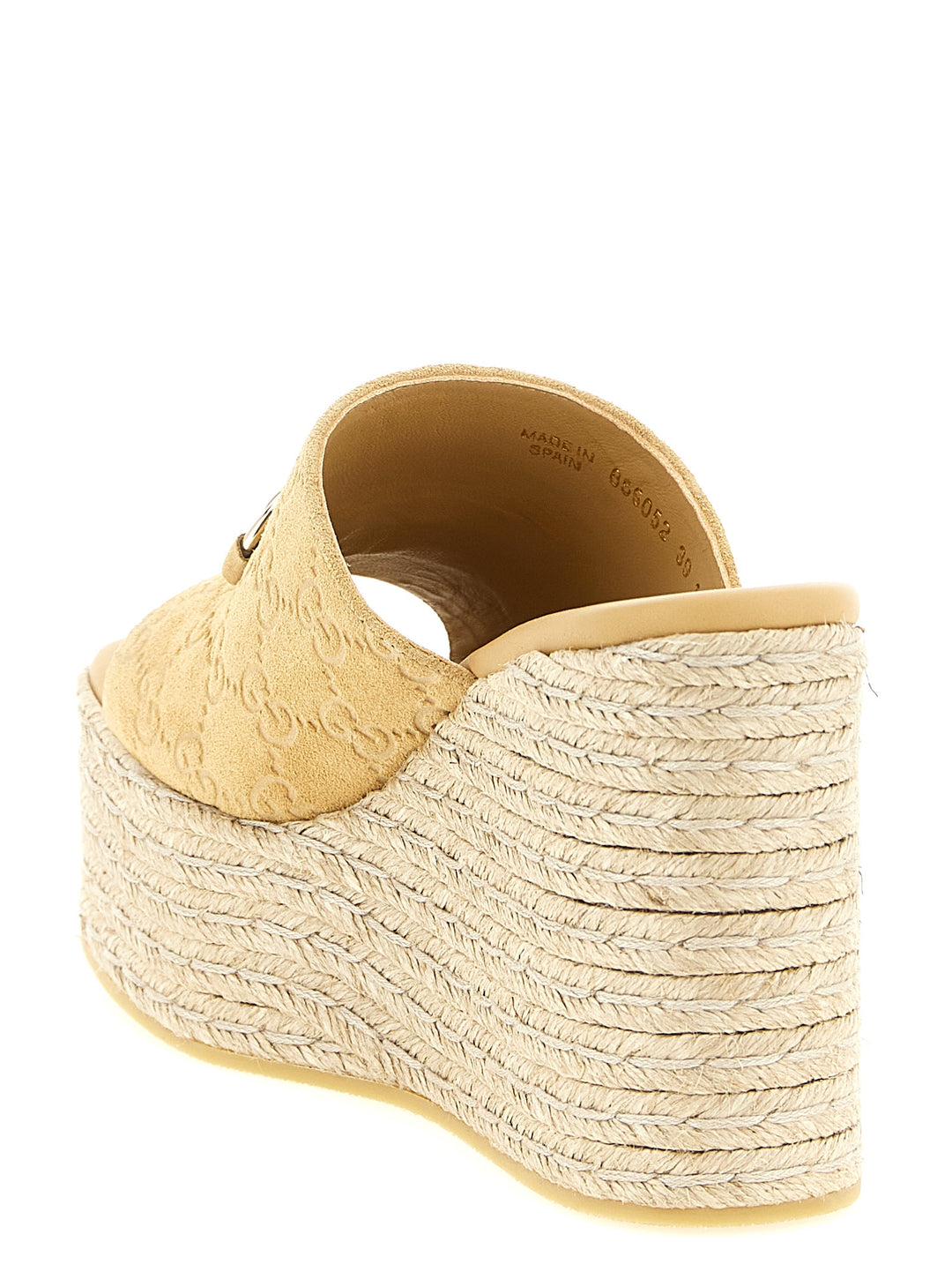 Gucci Morsetto Zeppe - Beige | 459e65e931b4937acf6cd11562d58010b64a2533