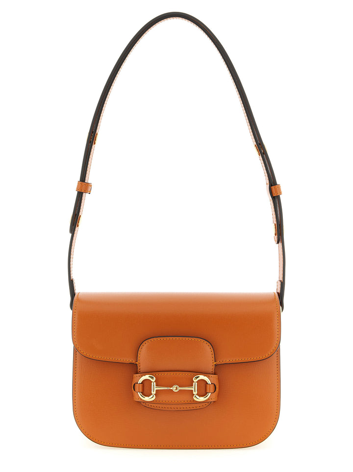 Gucci Gucci Horsebit 1955 Borse a Spalla e Tracolla - Arancione | b1317062c4a91c86ca77aa83fe7da4aaa76d4ee0