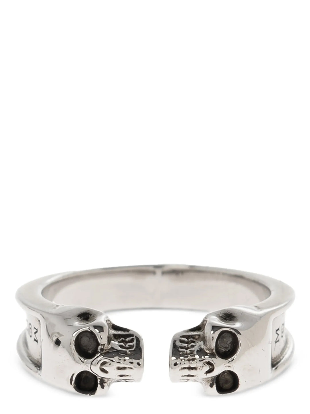Mcqueen Thin Twin Skull Gioielli - Silver | 25e1e0ac7107f149d9204d4510c5ddf8ebdc60ae