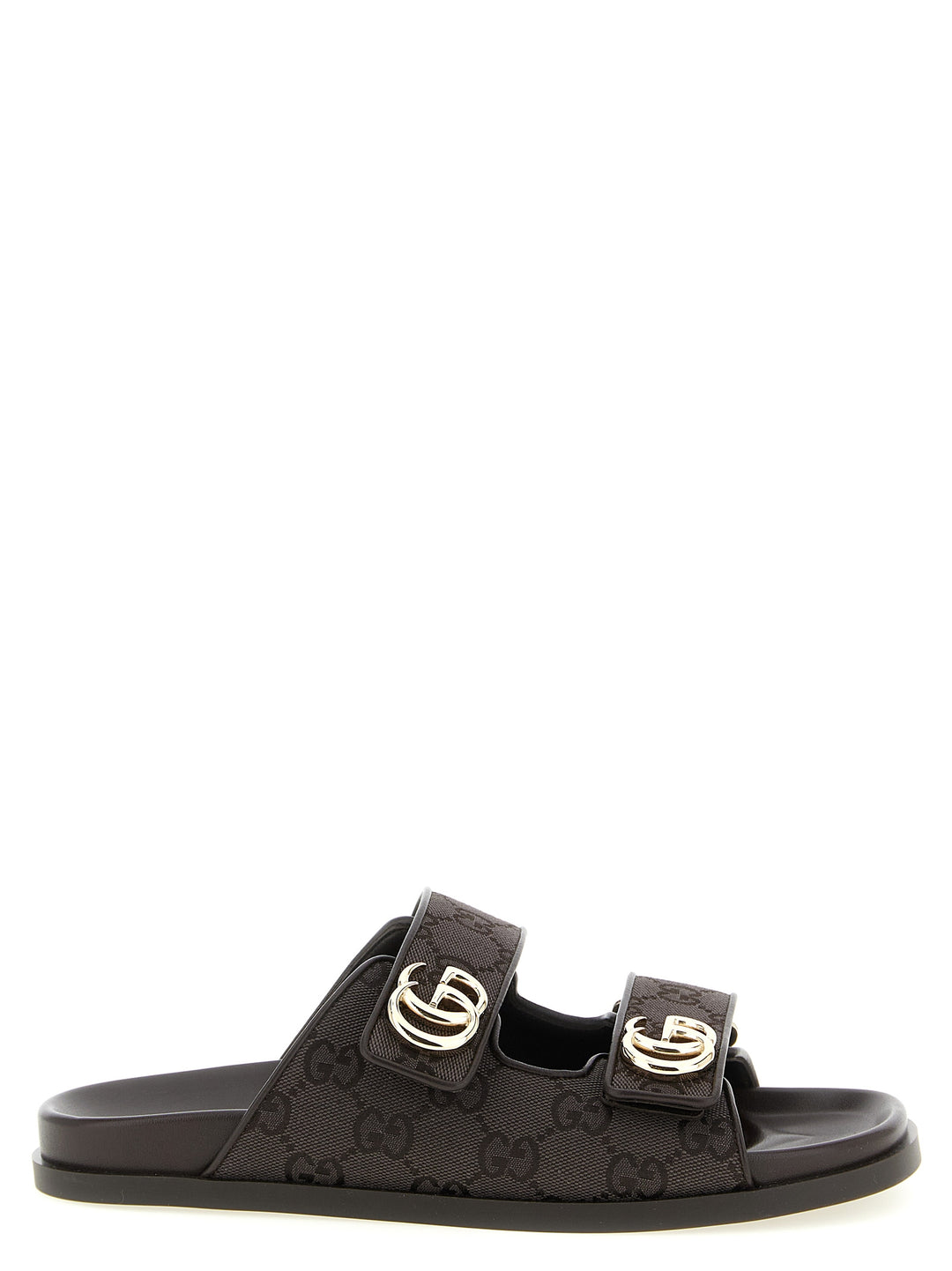 Gucci Doppia G Sandali - Marrone | 940204be1b9e8fbe30815b47acef892e4fb7b4e1