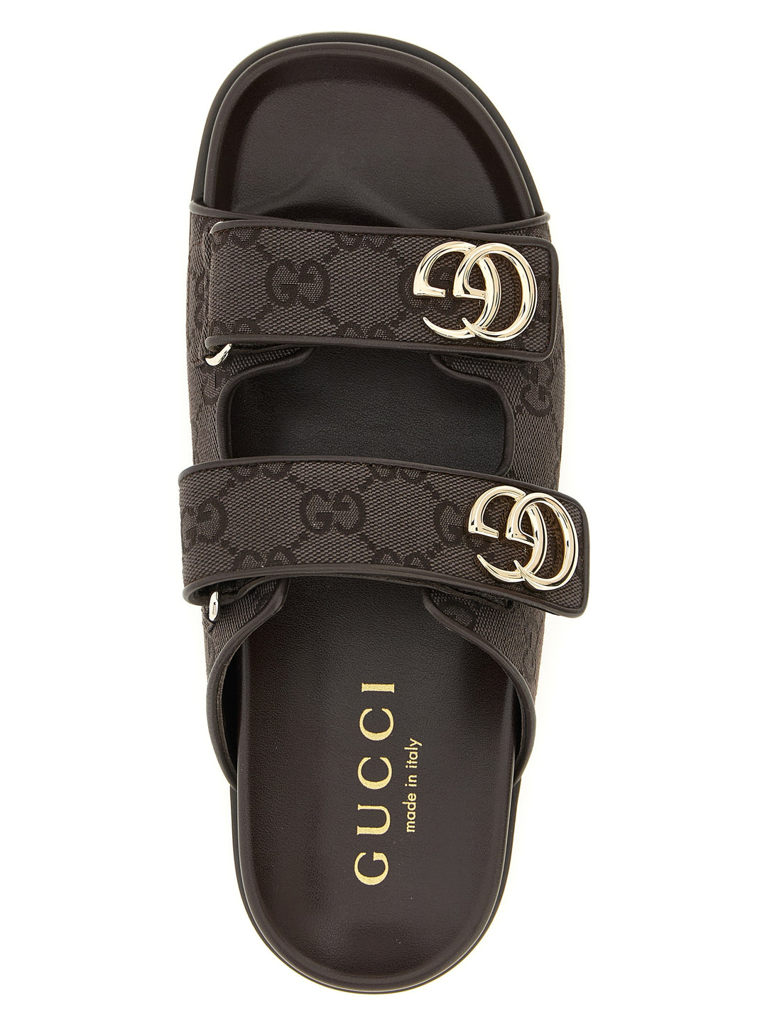 Gucci Doppia G Sandali - Marrone | 3bc31b7e102a2719ffb48c30ee43807ea971a5c8