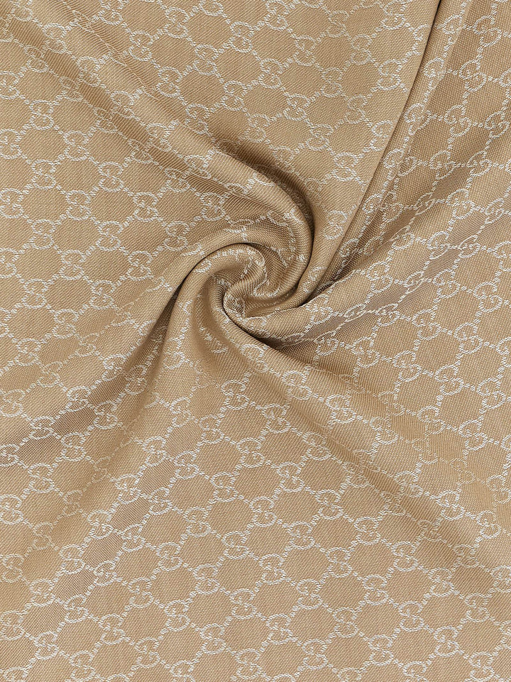 Gucci Wool And Silk Shawl Gg Sciarpe - Beige | 1f2ceaadb80789d76220cc19f5efb44b2461abf4