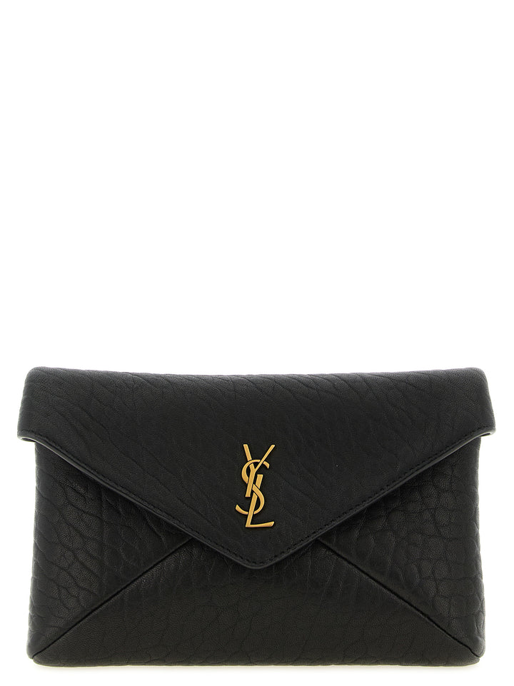 Saint Laurent Envelope Borse a Tracolla - Nero | 744ac7d37520a7430bef0995742d83b36ffa1b50