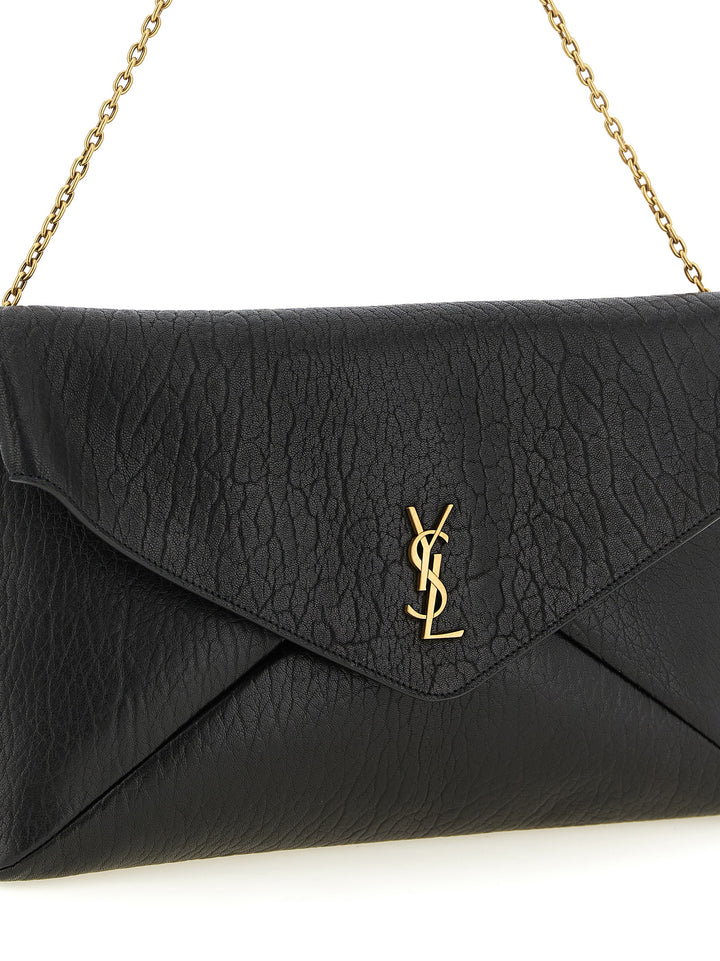 Saint Laurent Envelope Clutch - Nero | 4e8c0ecec8c86aaff5cfe34f5b3e5cded92eb548