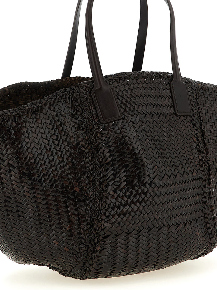 Dragon Diffusion Teresa Maxi Cabas Tote - Marrone | 2d7a66fab62910f57564cf17e5decaffd28792d7