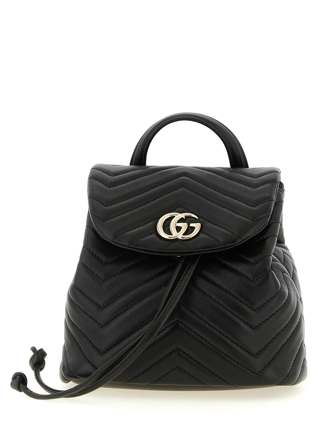 Gucci Gg Marmont Zaini e Valigie - Nero | 73128167ad797e0f777b1b53e56d66e62b9f73d9