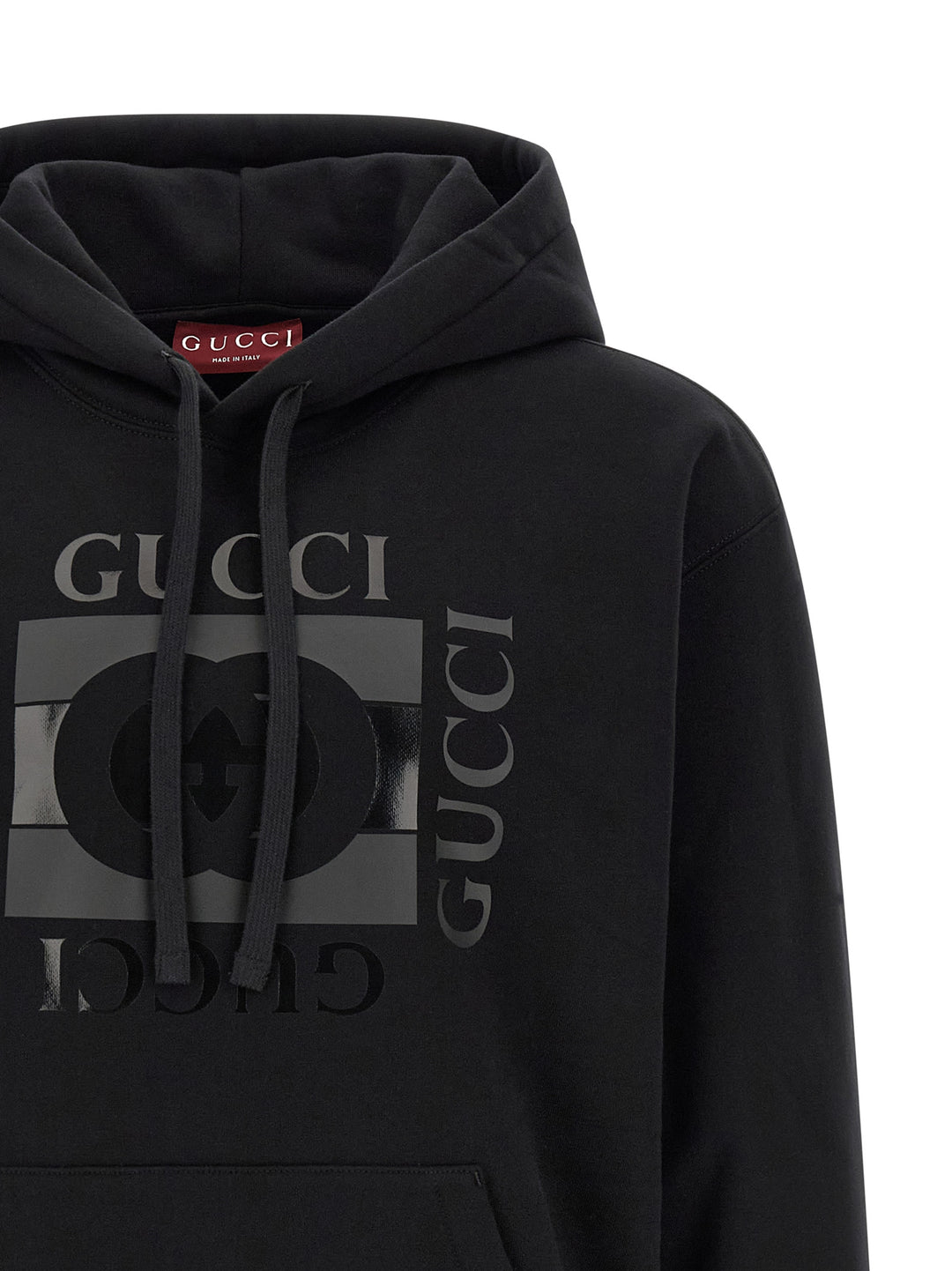 Gucci Gucci Incrocio Gg Felpe - Nero | 9abae829d587523364bac939a34f26ce4815fc96