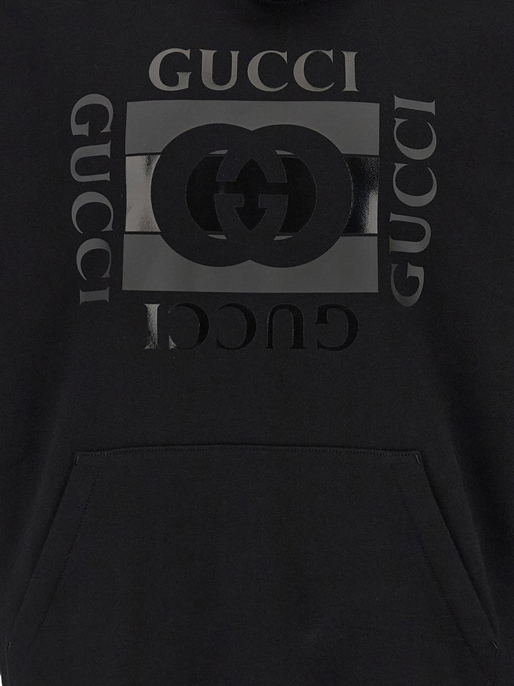 Gucci Gucci Incrocio Gg Felpe - Nero | bf5b9bf1f38254fef4c065e84d9b14d5d4a21270