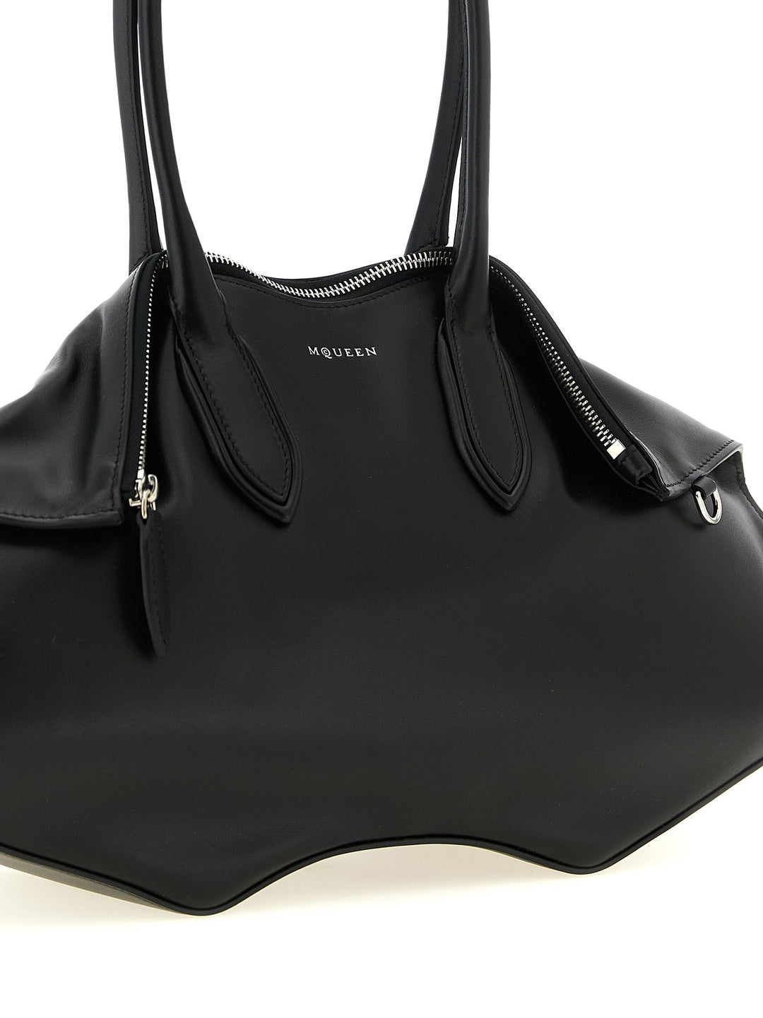 Mcqueen Manta Borse a Spalla e Tracolla - Nero | 7d834a7bec05c495782f778998110bbcb9aab5c4