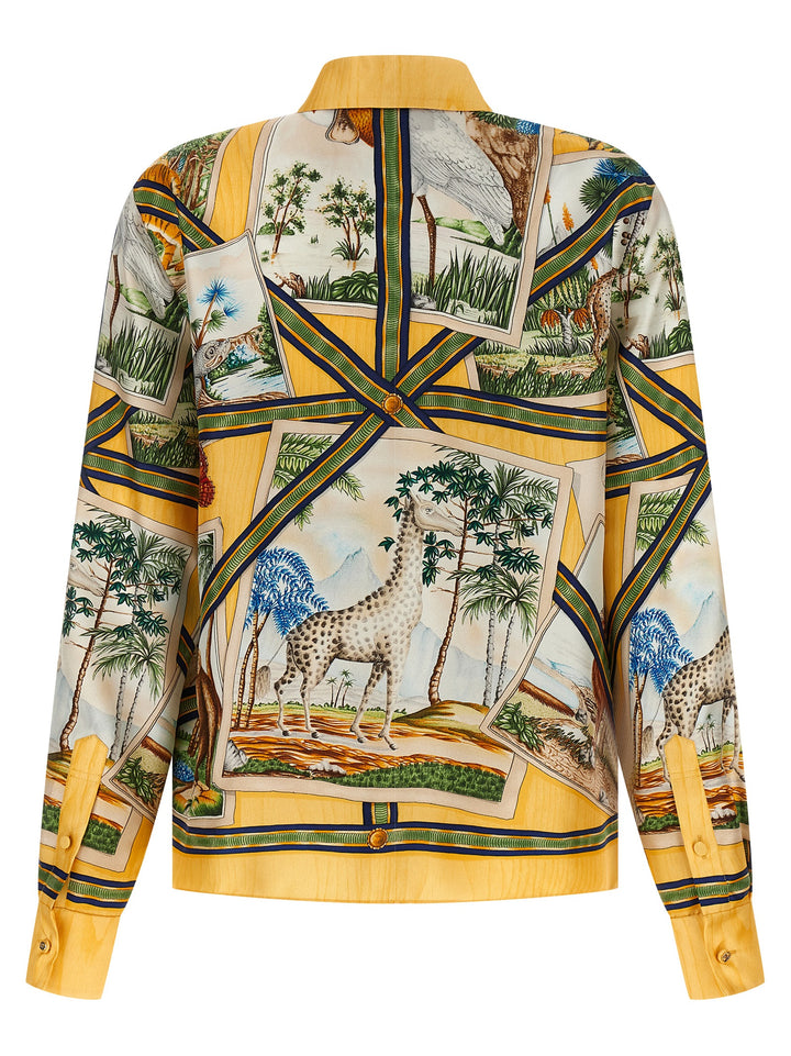 Gucci Silk Shirt Camicie - Multicolor | 9a0c172322e33af009a874dfbc8bd98248f34159