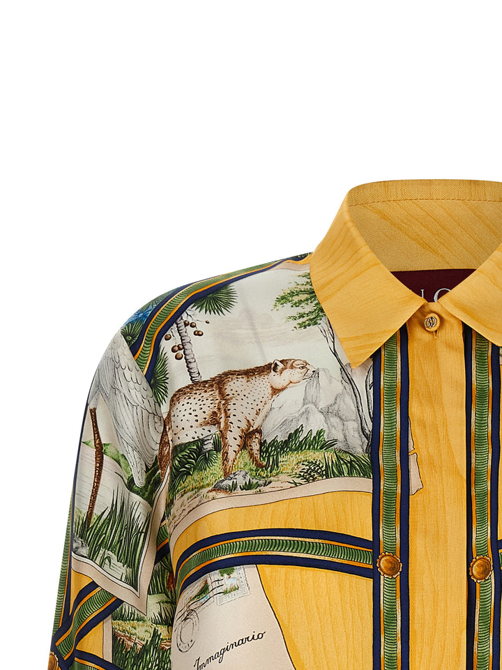 Gucci Silk Shirt Camicie - Multicolor | b3b6c70dfad85448252a37b5c283aa9688809df5