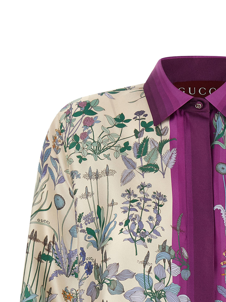 Gucci Silk Shirt Camicie - Multicolor | c900feef6e404b2b45ecd673814d6a6d9d87a4db