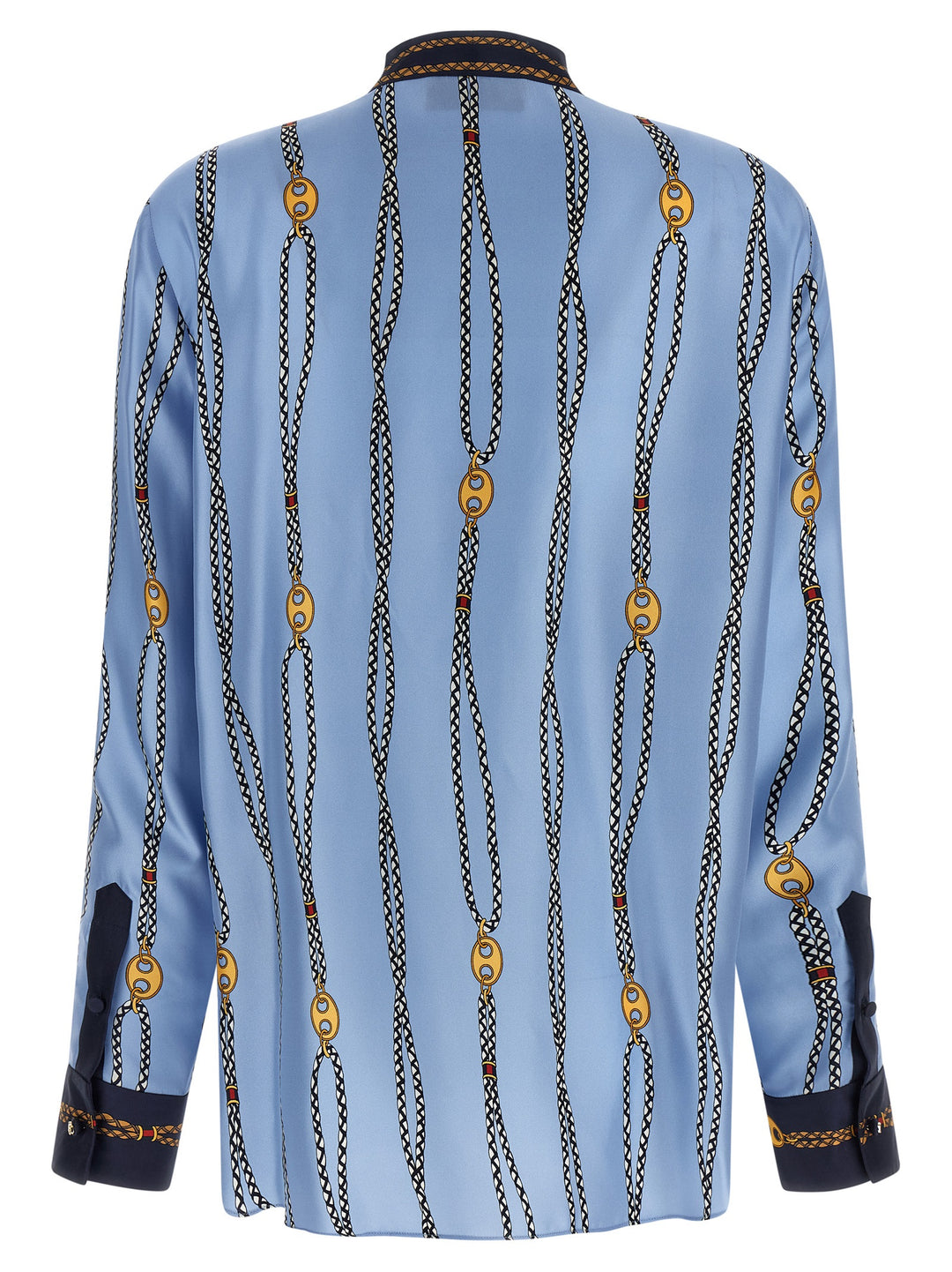 Gucci Lavallière Collar Shirt Camicie - Celeste | 86d4ceb166e0034a7cbf5d6799995b2d4329962d