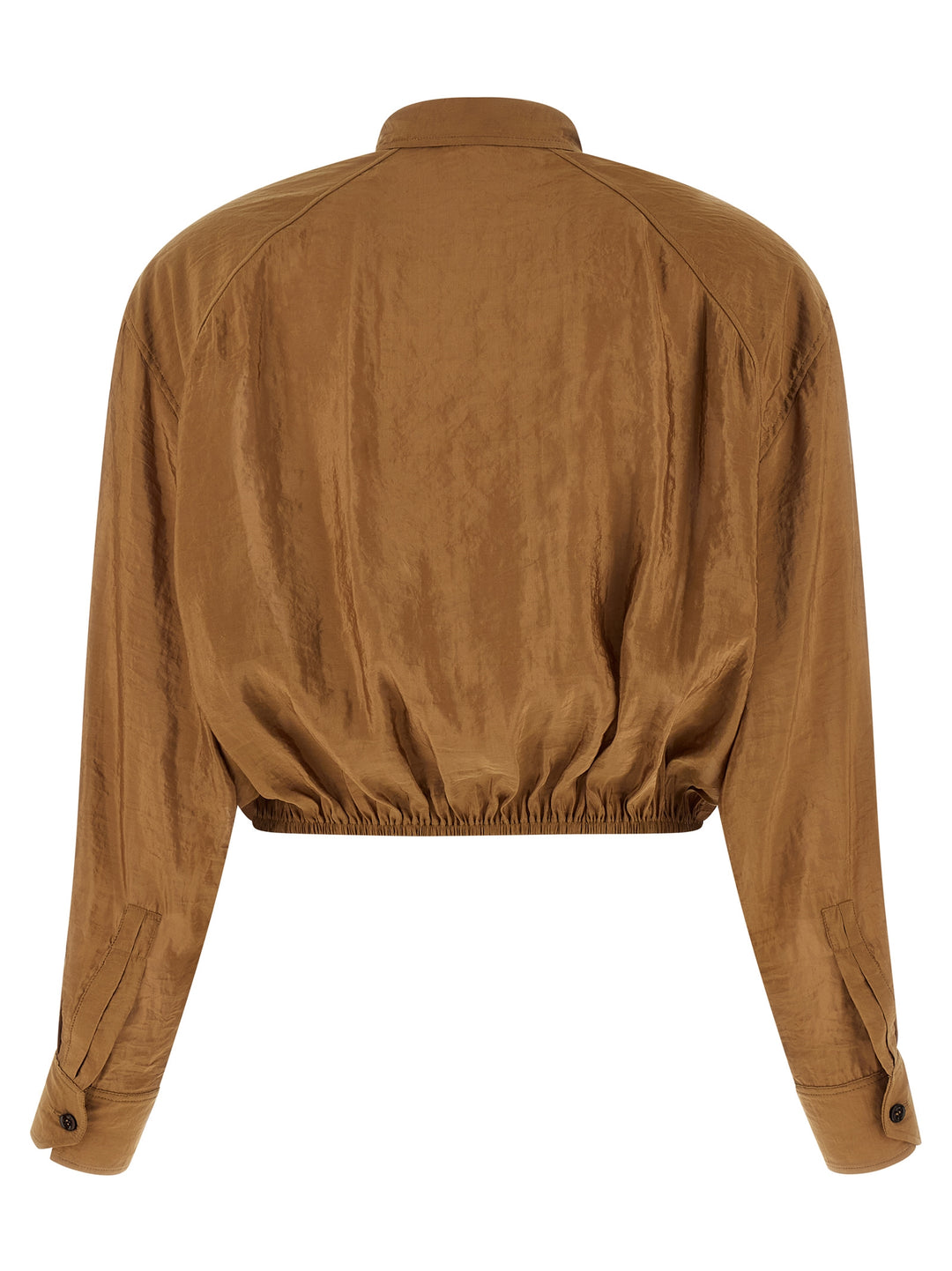 Saint Laurent Lavallière Blouse Camicie - Marrone | 9e4bdaa63d8edf57913504821b03e31481a48741
