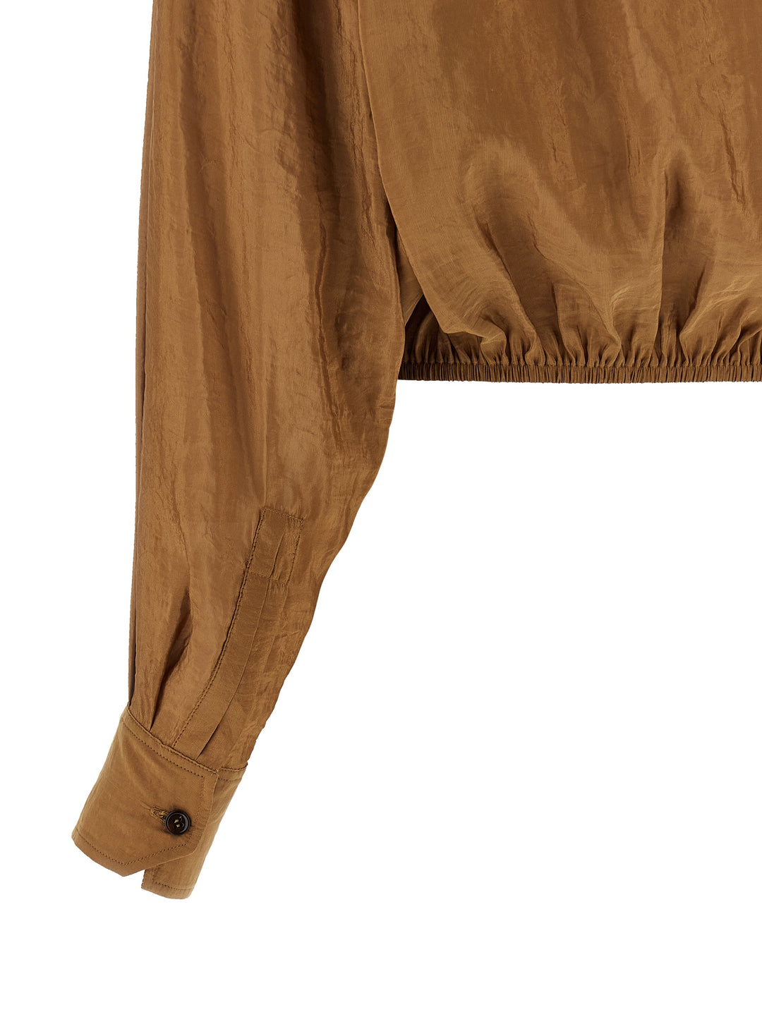 Saint Laurent Lavallière Blouse Camicie - Marrone | 209a72ce1e6ff3655ab0e43395af5b7dba238f98