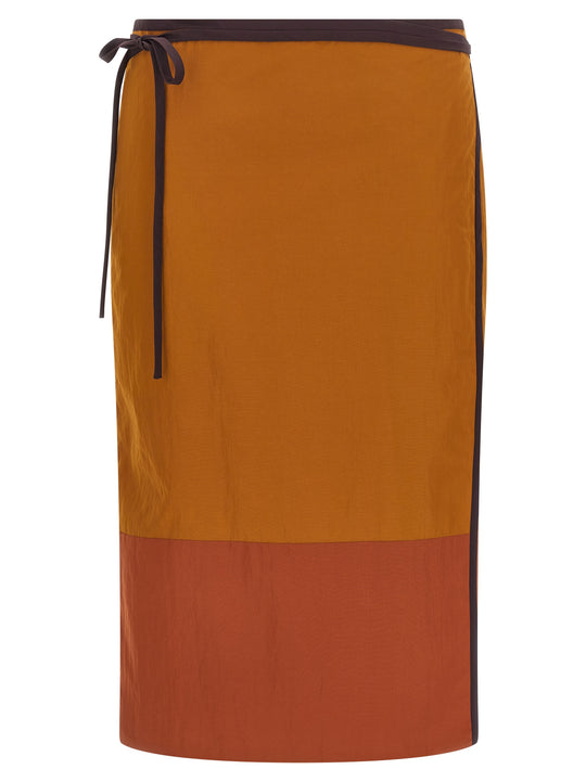 Pencil Skirt Gonne Marrone