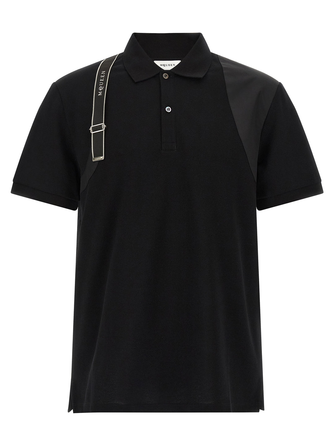Mcqueen Harness Polo - Nero | 9260fb5bbdc72a0ea990220d72aa8719b1daf201