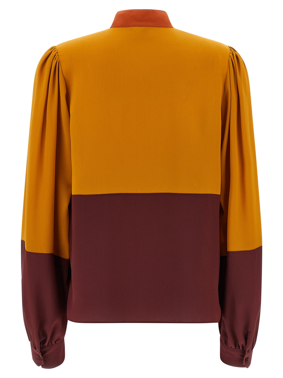Saint Laurent Color-Block Blouse Camicie - Multicolor | b6ec83661db208eeba24d434baa26fd791215782