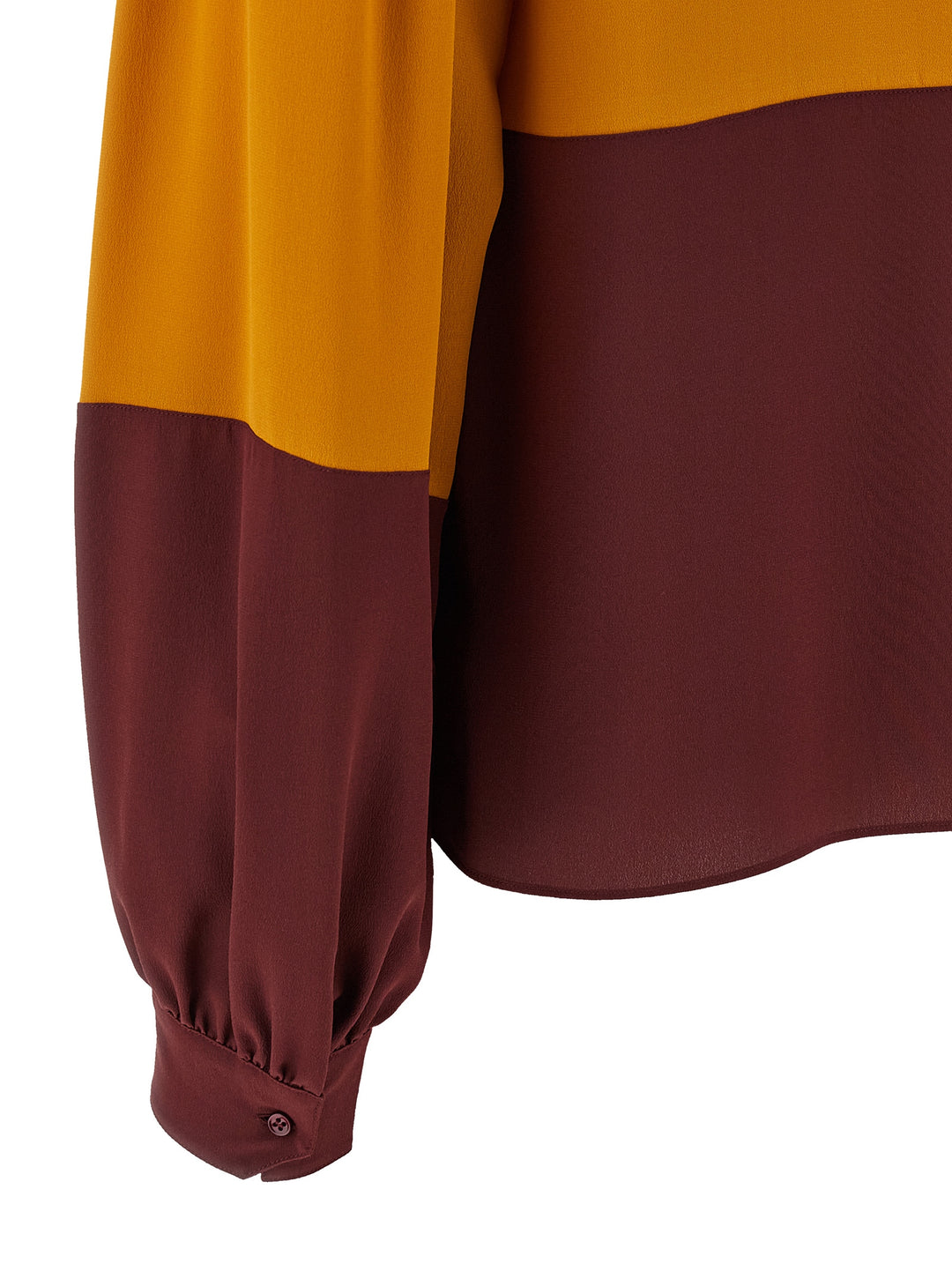 Saint Laurent Color-Block Blouse Camicie - Multicolor | 481295e21692a0a5083b2c1e341bc237b6f04d8f