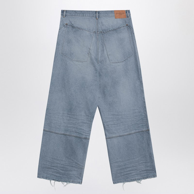 Balenciaga Pantaloni - Celeste | 99880746810b66c7e617411426a722df07cf4837