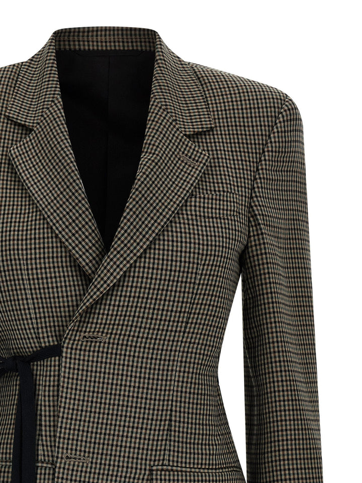 Balenciaga Wrap Tailored BlazerS - Marrone | af5a9285e746d8d8e357dd076d209b2a1ec08213