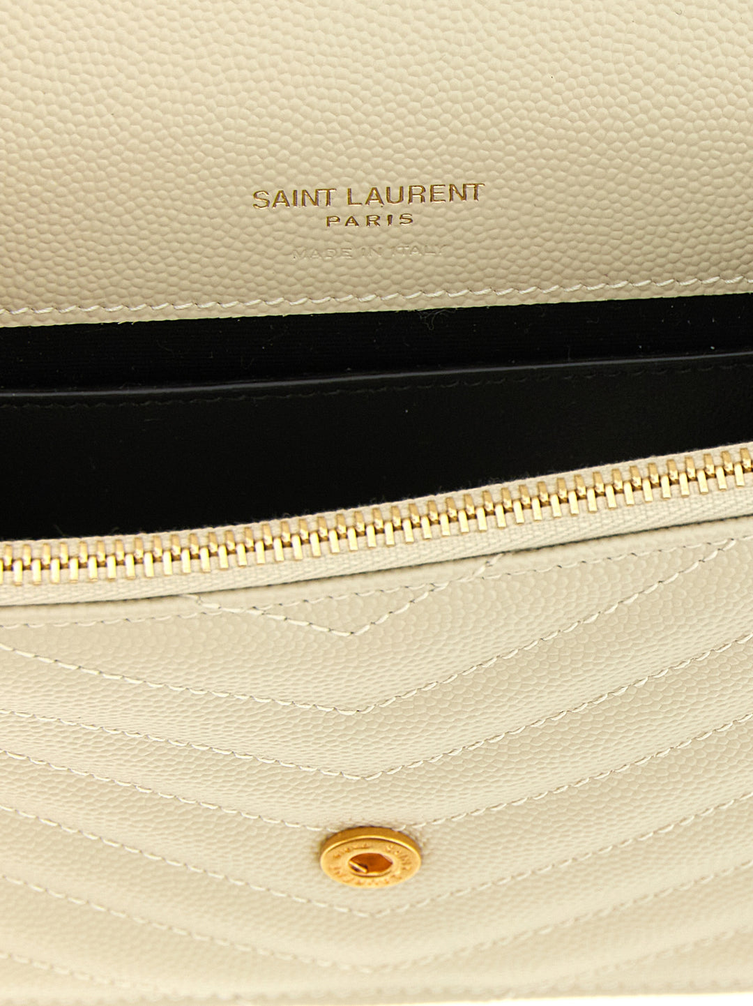Saint Laurent Envelope Clutch - Bianco | 108c1e005467e904c143008774379b65b69b9a04